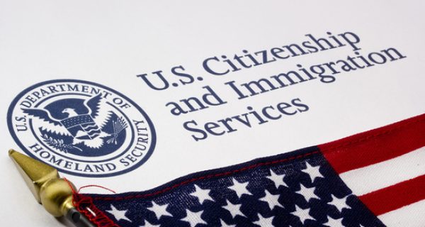 Photograph of a U.S. Department of Homeland Security logo.